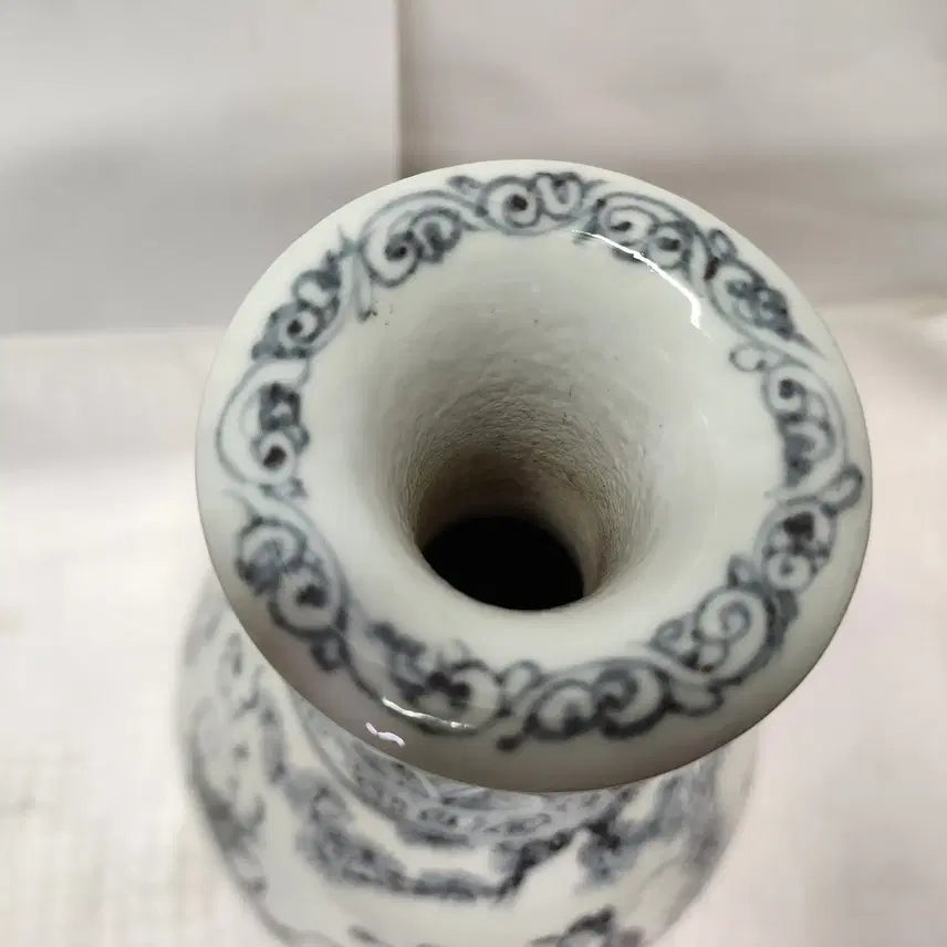 [BUNJANG] Jingdezhen Blue and White Porcelain Vase / 청화백자 중국도자기 경덕진 화병