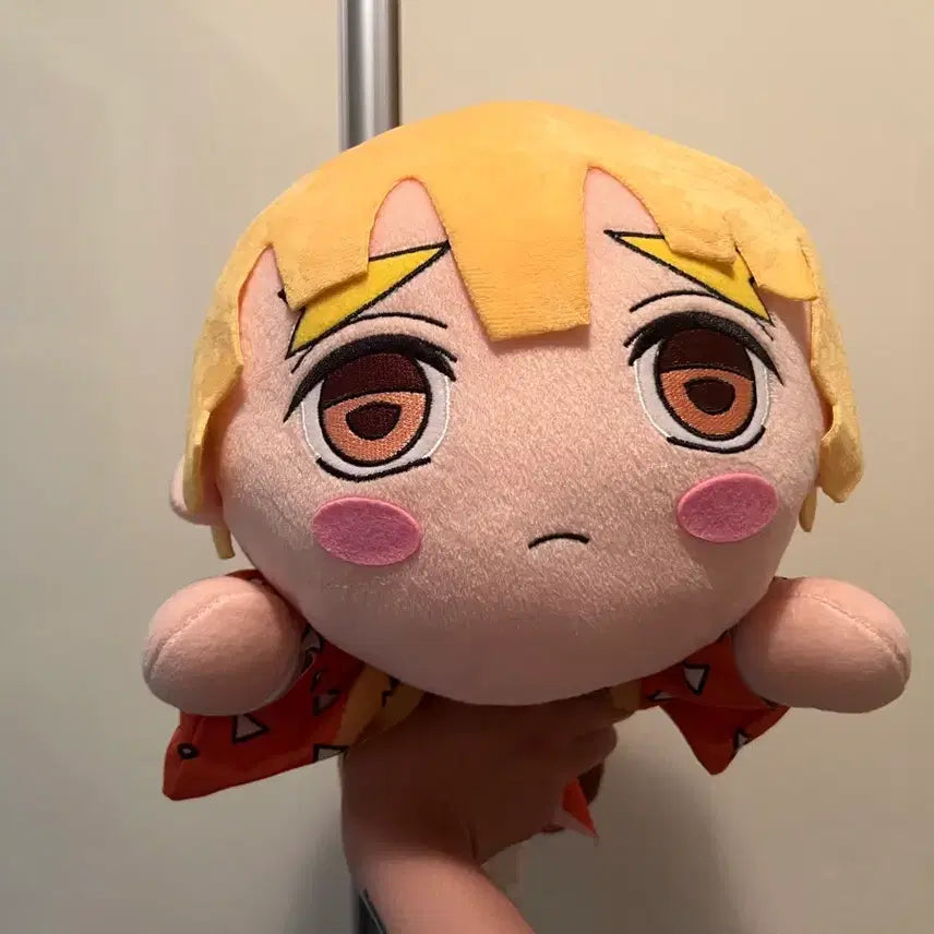 [BUNJANG] Sega Demon Slayer Zenitsu Nesoberi Plush Jumbo Size / 새상품)세가 귀멸의칼날 젠이츠 네소베리 인형 점보사이즈