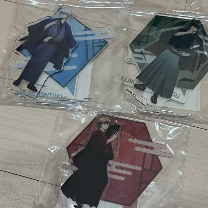 [BUNJANG] Gintama Yoshiwara Engulfment Diorama Acrylic Stand Set / 요시와라대염상 디오라마 아크릴 스탠드 긴토키 히지카타 소고 일괄