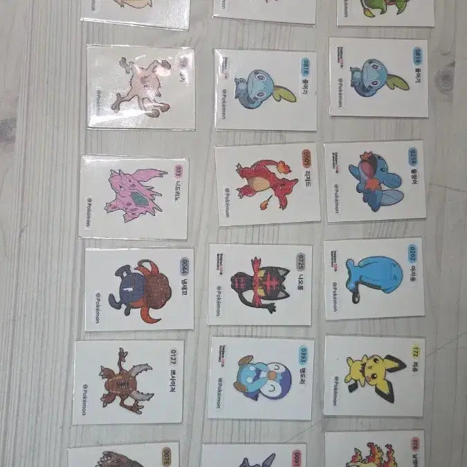 [BUNJANG] Pokemon Sticker Collection Bundle / 포켓몬 띠부실 여러장 팝니다