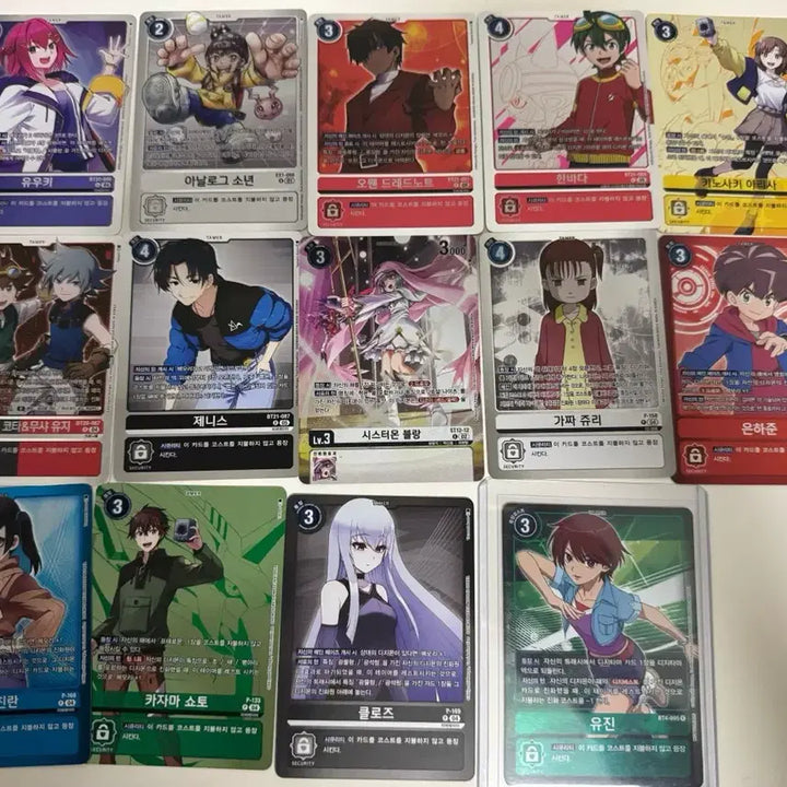 [BUNJANG] Digimon Card Bundle Set (Analog Boy/Yuuki &amp; More) / 디지몬 카드 아날로그소년/유우키 등등 일괄