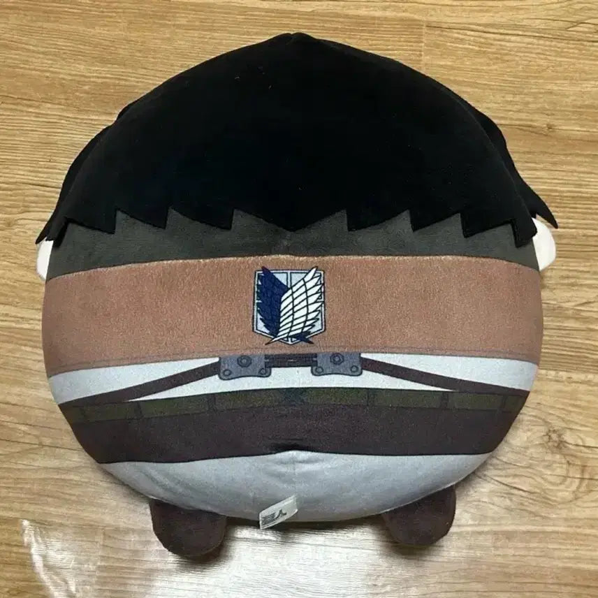 [BUNJANG] Attack on Titan Levi Big FuwaKororin Plush (Prisoner Version) / 진격의거인 리바이 빅후와코로링