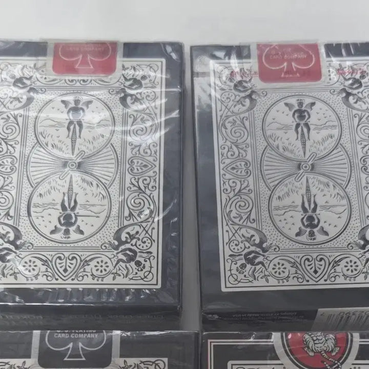 [BUNJANG] Bicycle Black Tiger Playing Cards Unsealed Set Bundle / 마술 플레잉 카드 바이시클 블랙타이거 미개봉 세트 일괄
