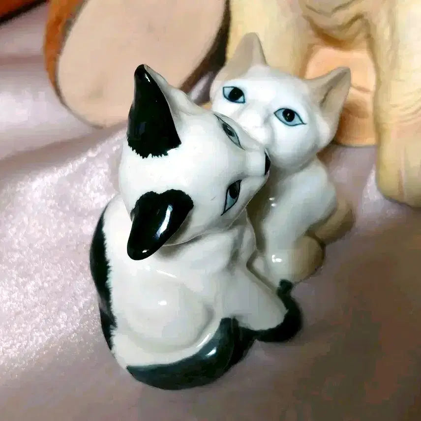 [BUNJANG] Vintage Ceramic Cat Figurine / vintage) 빈티지 도자기 고양이 장식품