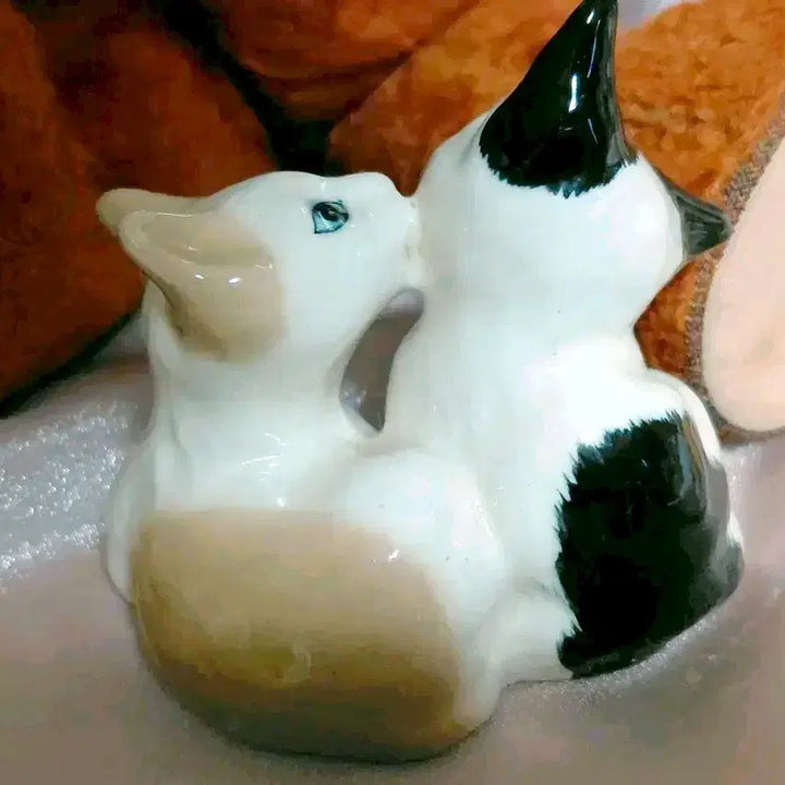 [BUNJANG] Vintage Ceramic Cat Figurine / vintage) 빈티지 도자기 고양이 장식품