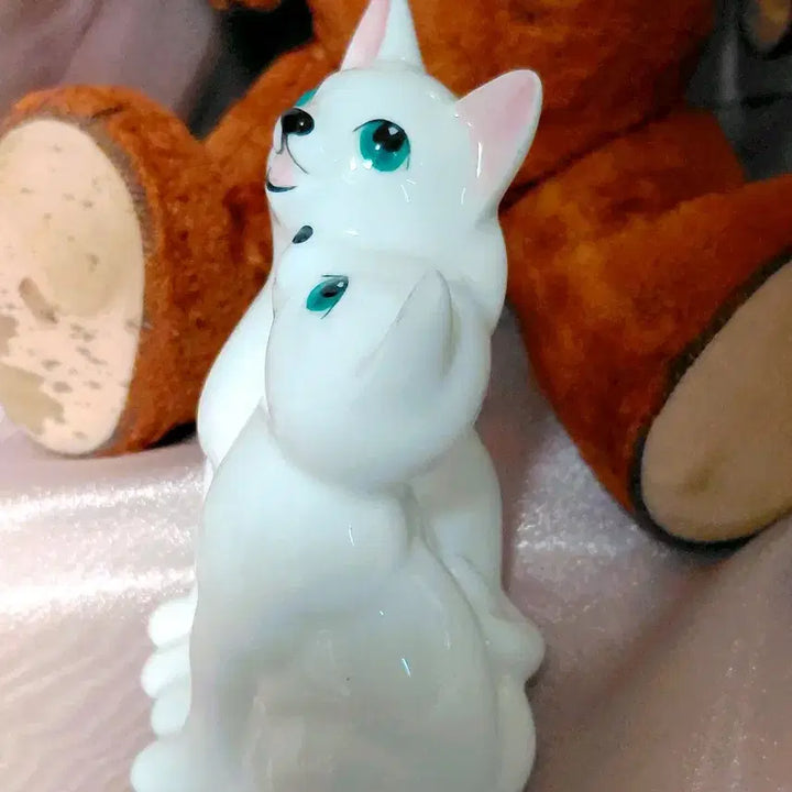 [BUNJANG] Vintage Ceramic Two Cats Ornament / Vintage )두마리 고양이 도자기 장식품