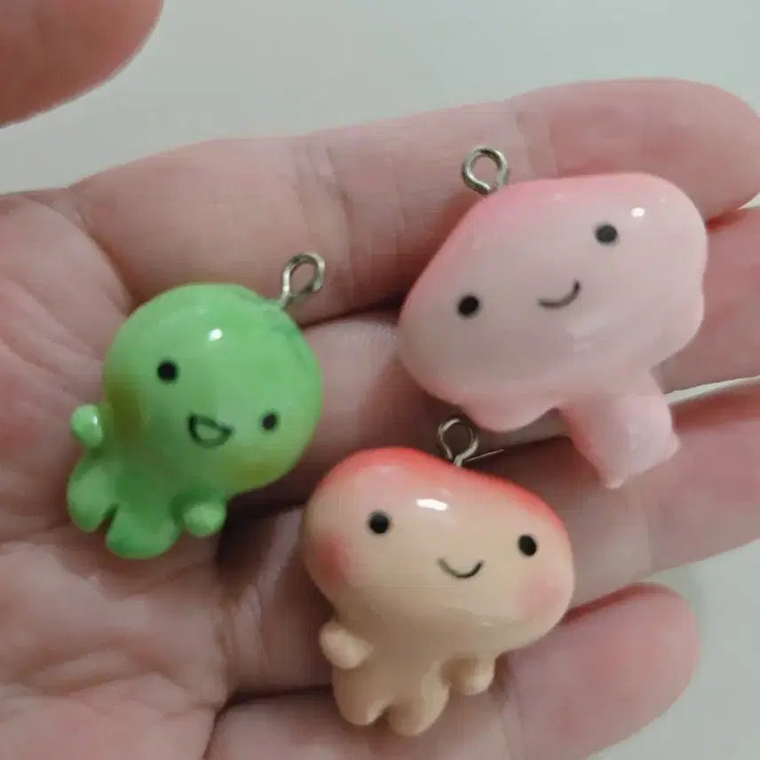 [BUNJANG] Handmade Ceramic Keychain Set / 핸드메이드 키링세트(군번줄은 없음)