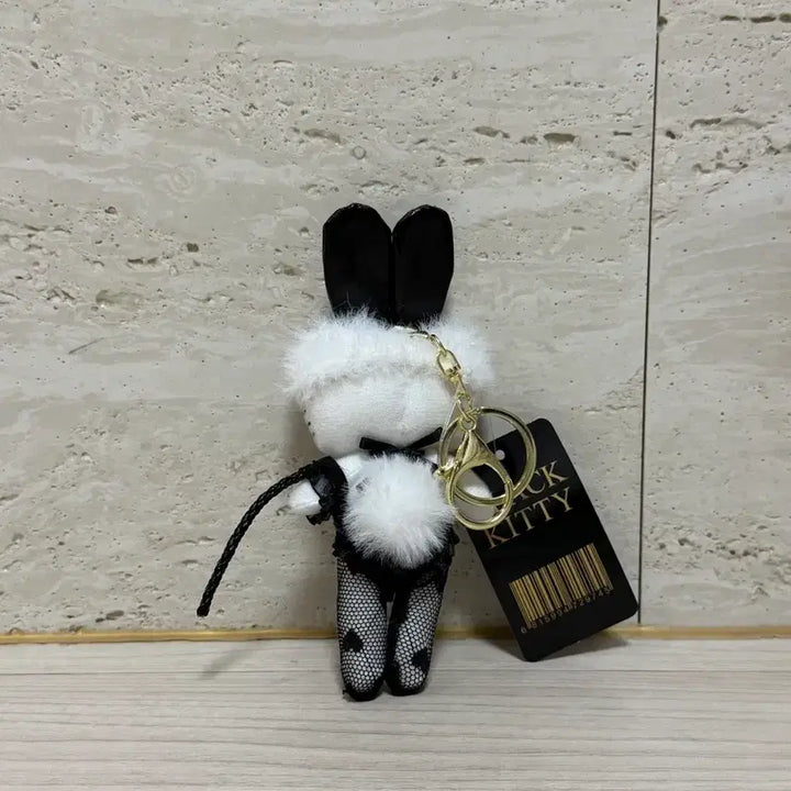 [BUNJANG] Bunny Girl Kitty Plush Keychain / 바니걸 키티 인형 키링