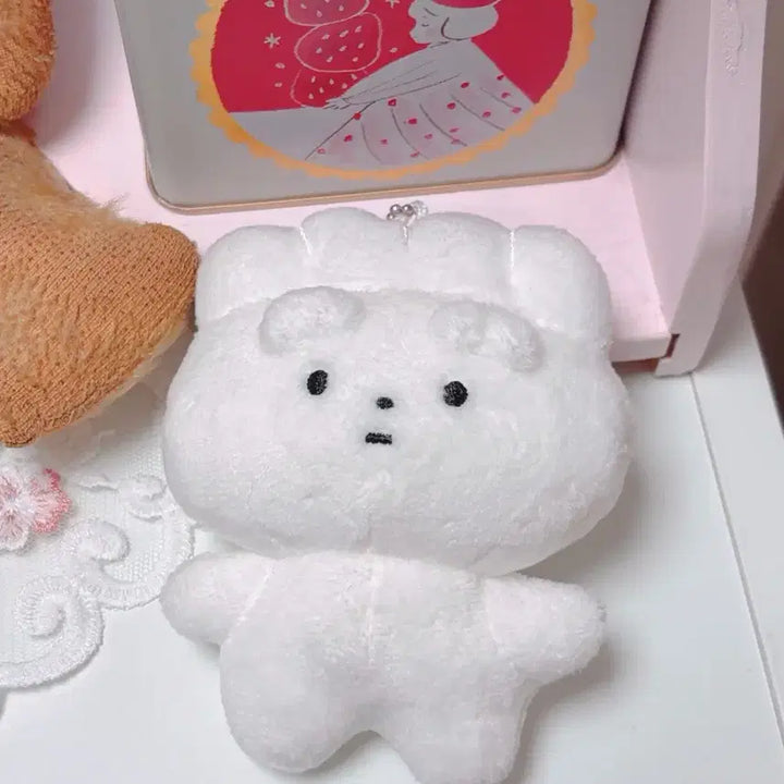 [BUNJANG] Monochi Cheetah Gyoza-chan Mascot Doll Keychain / 모뇨치타 교자짱 마스코트 인형 키링