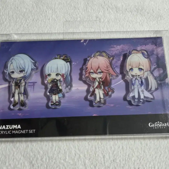 [BUNJANG] Genshin Impact Mini Nendoroid Inazuma Acrylic Magnet / 원신 미니니 이나즈마 아크릴 마그넷