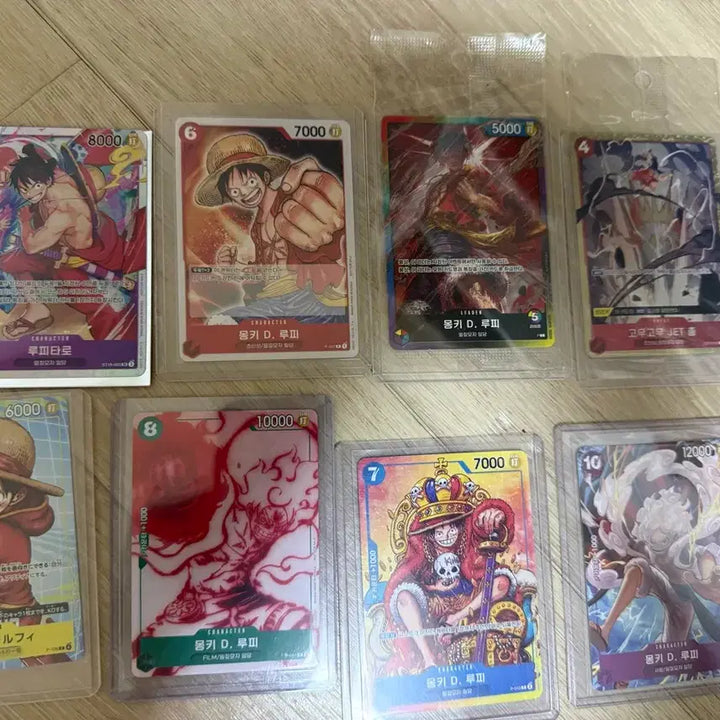 [BUNJANG] One Piece Card Luffy Promo Bundle / 원피스 카드 루피 프로모 왕관 등 일괄 떨이