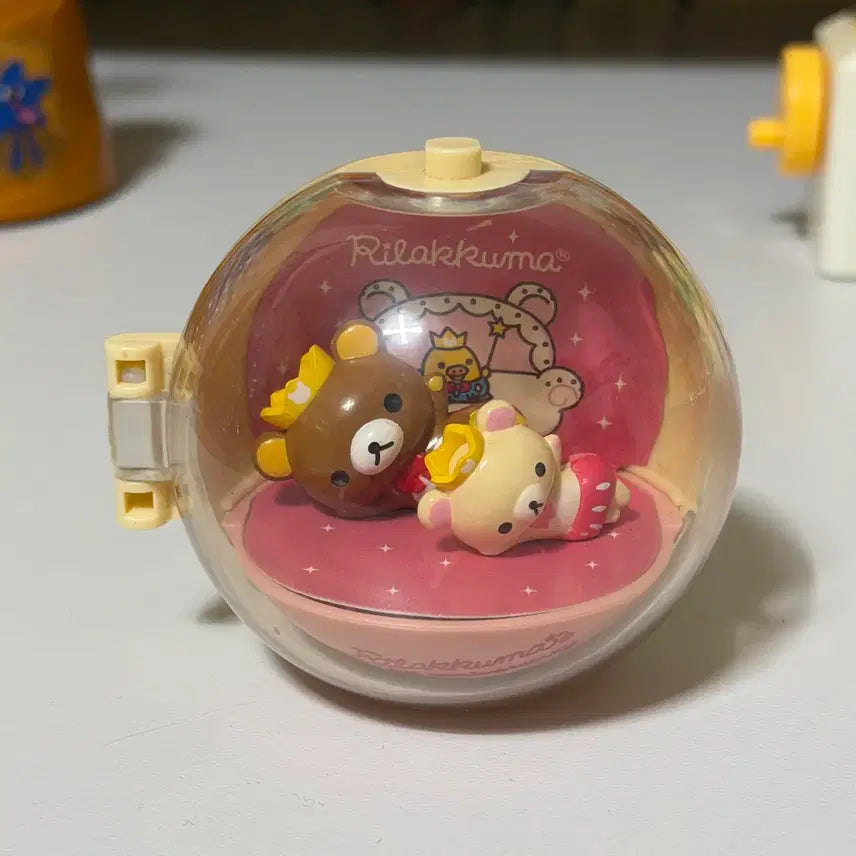 [BUNJANG] Rilakkuma Korilakkuma Crown Face Case Figure / 코리락쿠마 페이스케이스