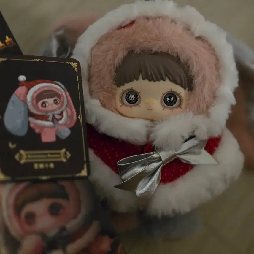 [BUNJANG] MeiMei Winter Rabbit Plush Doll / 메이메이 겨울 토끼 인형