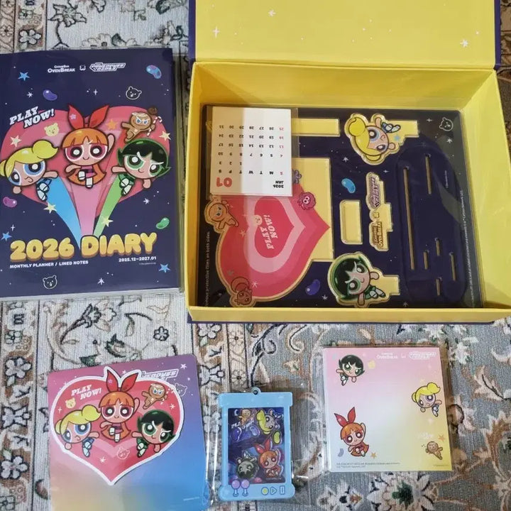 [BUNJANG] Powerpuff Girls x Cookie Run 2026 New Year Kit / 파워퍼프걸 쿠키런 2026 뉴이어 키트