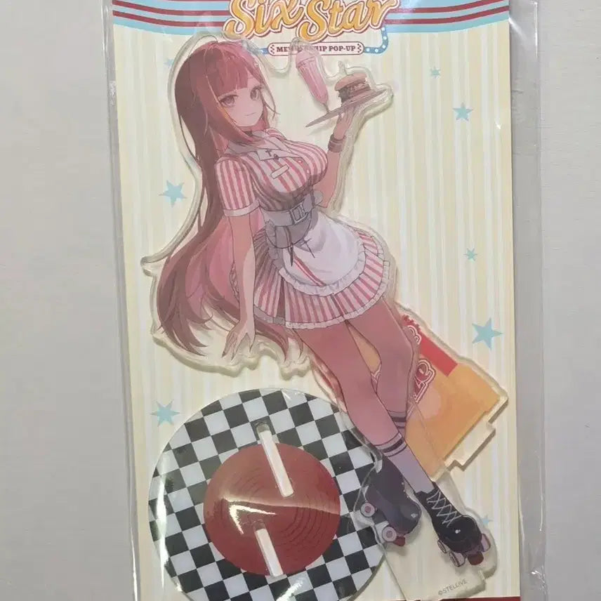 [BUNJANG] Stellive Pop-up Six Star Akane &amp; Risee Acrylic Stand / 스텔라이브 팝업 식스 스타 스텔라이브 아카네 리제 아크릴 스탠드