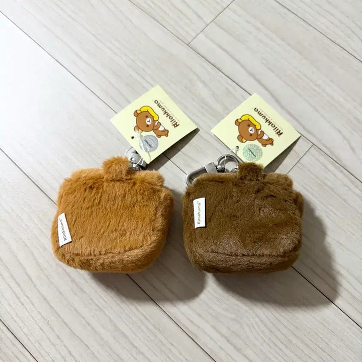 [BUNJANG] Rilakkuma &amp; Kogumaychan Mini Pouch, Airpods Case, Keyring Bundle Set / [일괄] 리락쿠마 차이로이코구마 미니 파우치 에어팟 케이스 키링 세트