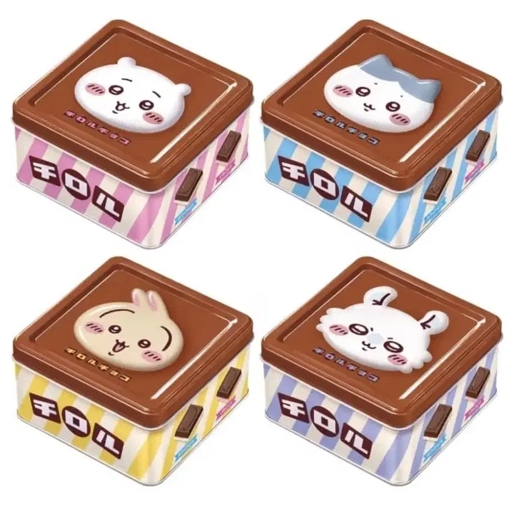 [BUNJANG] Chiikawa Tirol Choco Tin Case / 티롤 초코캔 우사기 1개!!!!!!!!!