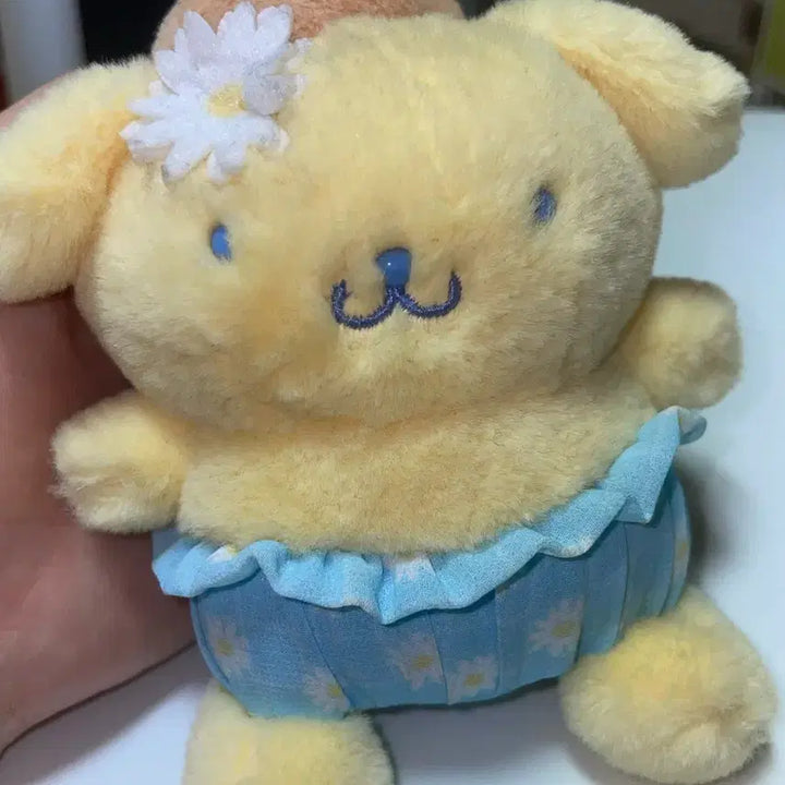 [BUNJANG] Sanrio Pompompurin 2023 Daisy Pants Mascot / 산리오 폼폼푸린 2023 데이지 팬츠 마스코트
