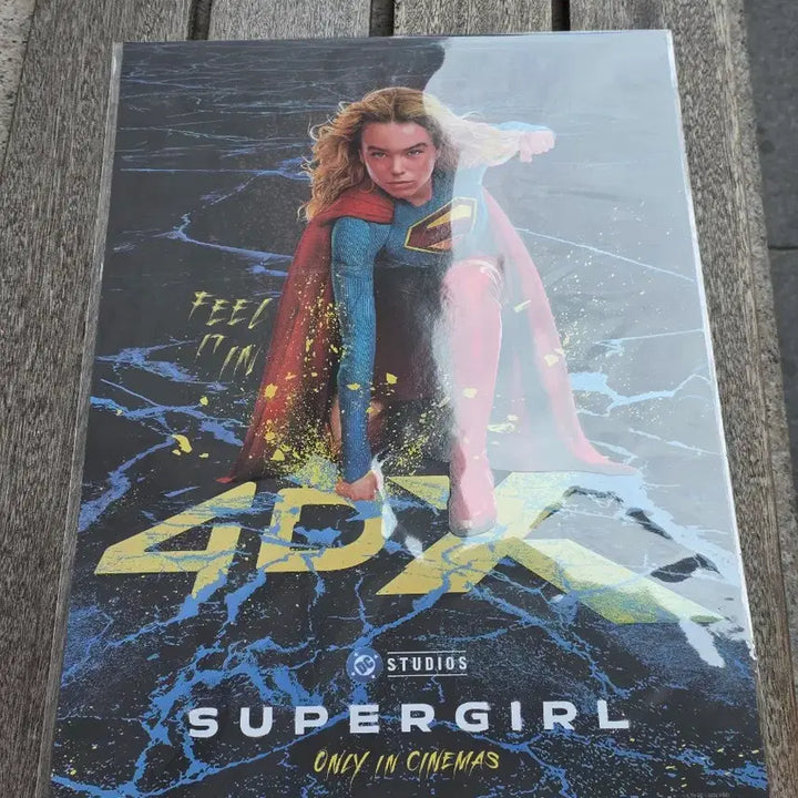 [BUNJANG] Toy Story 5 &amp; Supergirl 4DX Poster Set (ScreenX, Original) / 토이스토리5, 슈퍼걸 포스터 3종, 스엑 + 4dx + 오리지널
