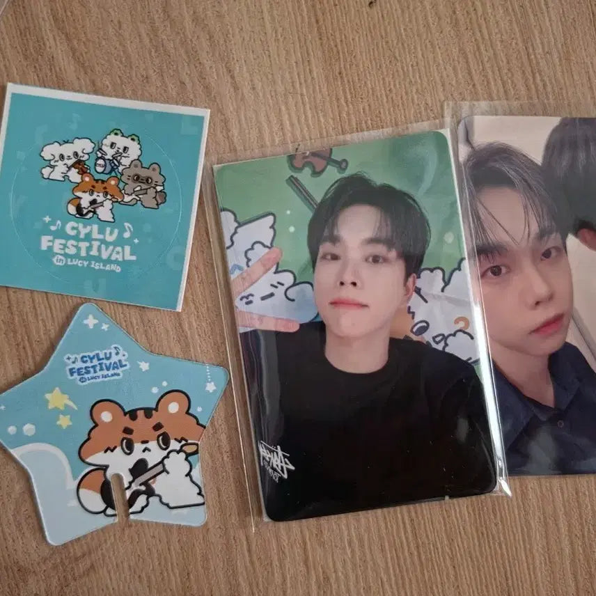 [BUNJANG] LUCY Siro Picnic Mat Photocard Sangyeop Bundle Set / 루시 시루 팝업 피크닉매트포카 5만원포카 상엽 일괄