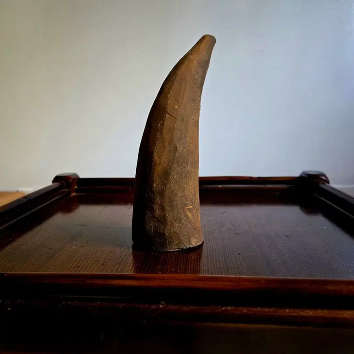 [BUNJANG] Ancient Korean Pottery Horn Cup (Gakbae) - Three Kingdoms ~ Unified Silla Period / 천년의 숨결] 삼국~통일신라 시대 추정 토제 각배 (뿔잔/수각)입니다