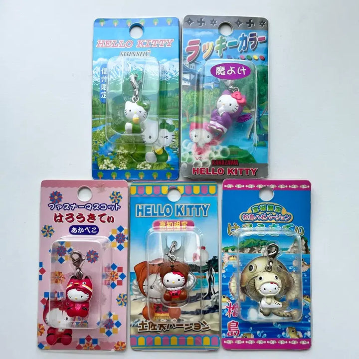 [BUNJANG] Japan Exclusive Vintage Hello Kitty Strap (Sealed) / [일본정품] 지역한정 고전 키티 스트랩 빈티지 미개봉 지역 한정