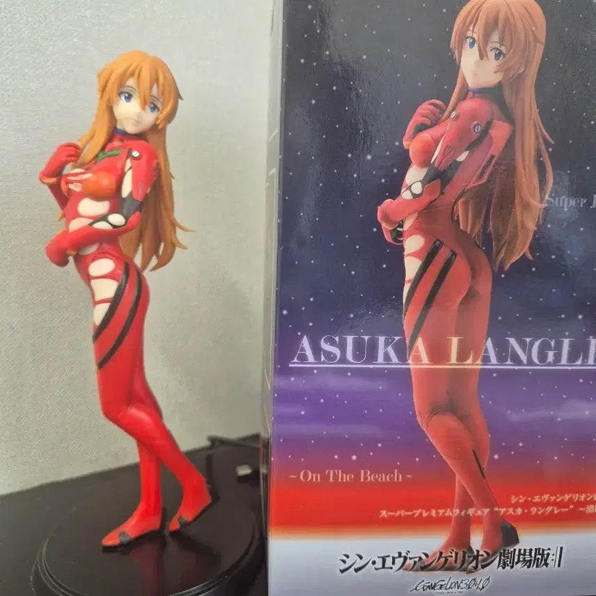 [BUNJANG] Evangelion Asuka Langley Figure / 신 에반게리온 극장판 아스카 랑그레이 피규어
