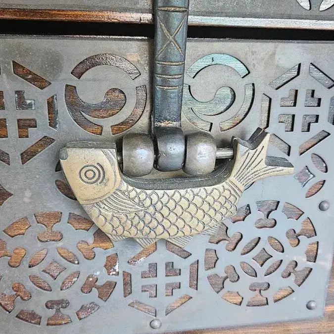 [BUNJANG] Antique Korean Traditional Chest (Bandaji) / 앤틱 고가구 반닫이