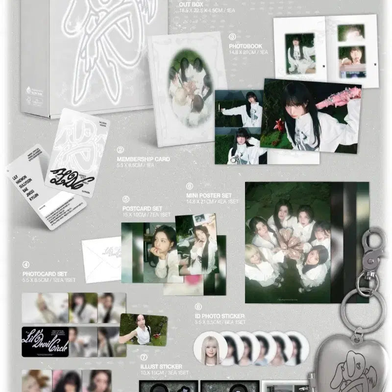 [BUNJANG] NMIXX NSWER 4th Generation Membership Kit (Excluding Membership Card) / 엔믹스 엔써 4기 키트&