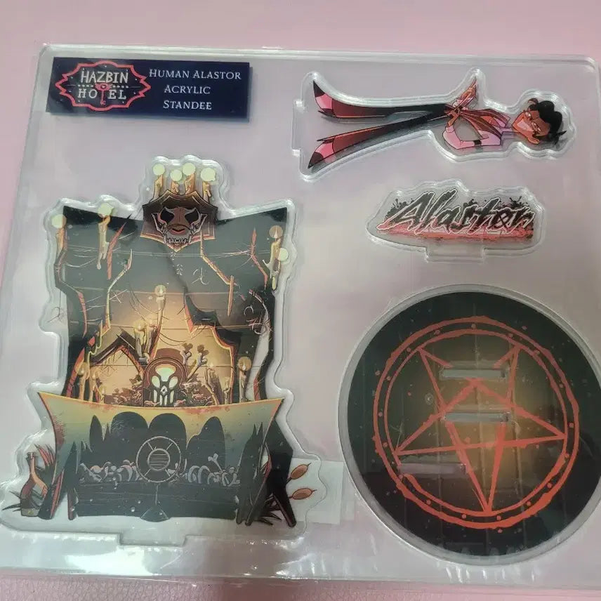 [BUNJANG] Hazbin Hotel Alastor Human Acrylic Standee / 해즈빈호텔 알래스터 휴먼 아크릴