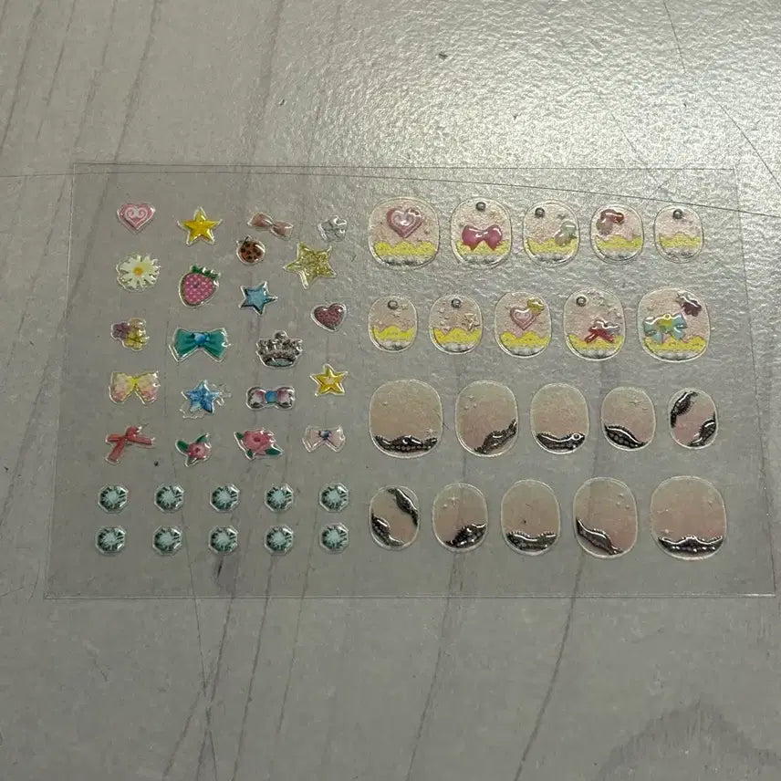 [BUNJANG] Aikatsu! Nail Stickers Bundle Set / 아이엠스타 네일 스티커 일괄