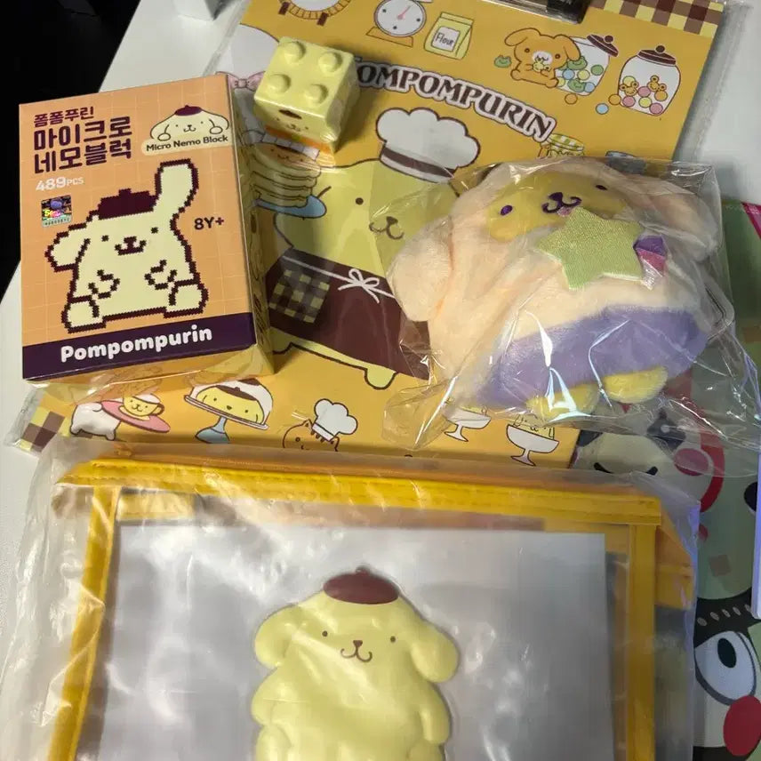 [BUNJANG] Sanrio Pompompurin Set / 폼폼푸린 세트(산리오)