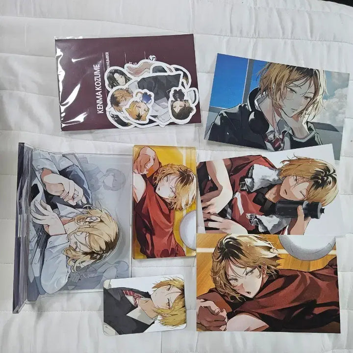 [BUNJANG] Haikyuu!! Kenma Kozume Fan-Made Postcard / 하이큐! 마냐님 비공굿 켄마