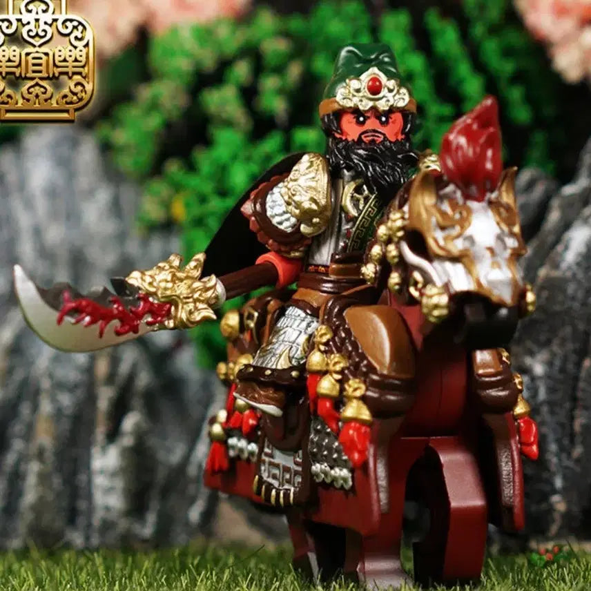 [BUNJANG] LEGO Custom Guan Yu (Rayleigh 2) Figure / 레고 커스텀 삼국지 관우 (레일리2) <급처>