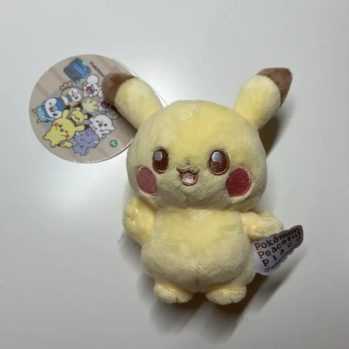 [BUNJANG] Pokemon Pokepiece Pikachu Plush Keychain / 포켓몬스터 포켓피스 피카츄 인형 키링