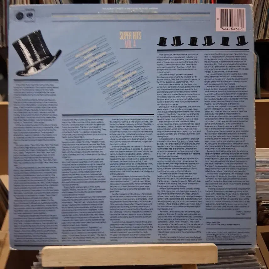 [BUNJANG] Broadway Magic Super Hits Vol.4 LP / 브로드웨이 매직 슈퍼 히트 Vol.4 LP 할인