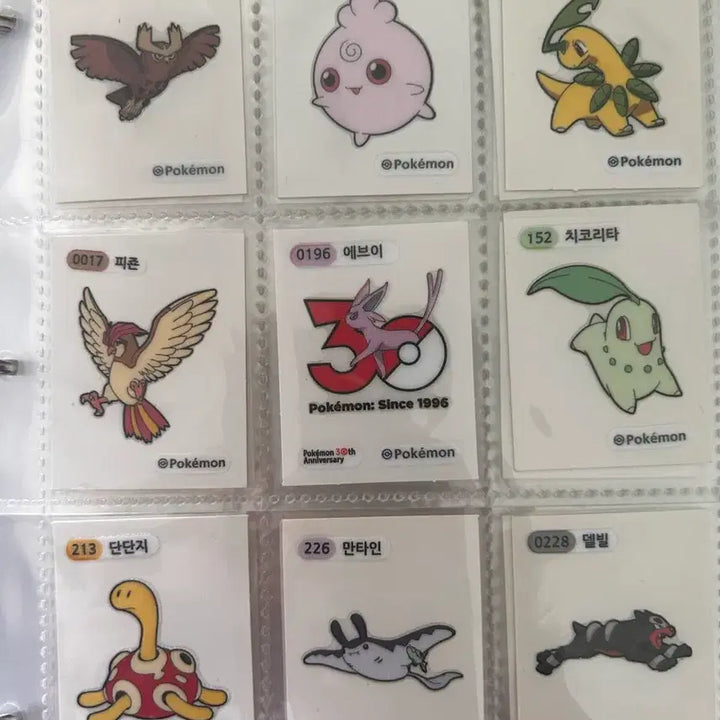 [BUNJANG] Pokemon Sticker Collection / 포켓몬 띠부씰 판매