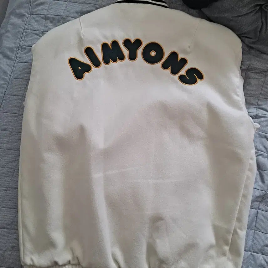 [BUNJANG] Aimyon Searchlight Baseball Jacket / 아이묭 Searchlight 야구점퍼