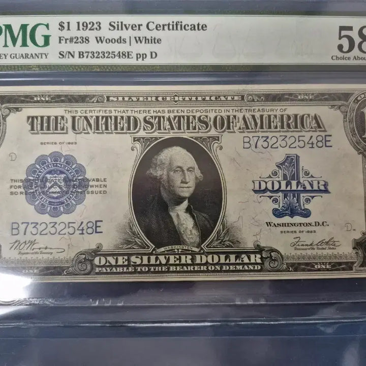[BUNJANG] 1923 US One Dollar PMG 58 / 1923년 미국 1달러 PMG 58