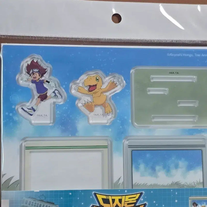 [BUNJANG] Digimon Exhibition Taichi Yagami &amp; Agumon Acrylic Stand Diorama / 디지몬 전시회 신태일 아크릴