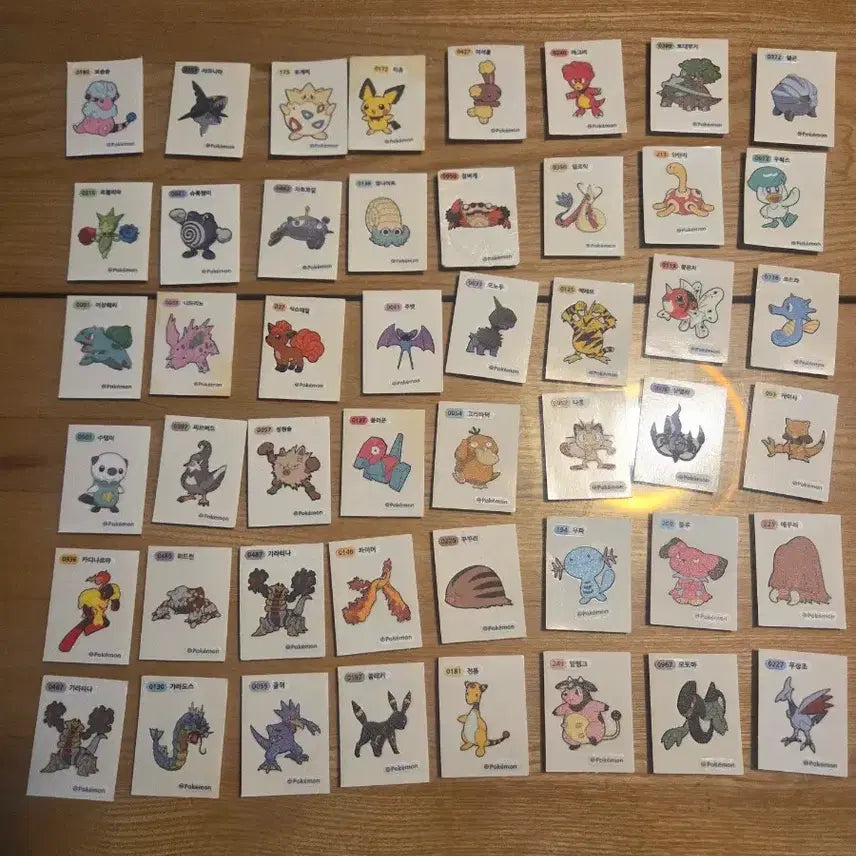 [BUNJANG] Old Season Stickers / 구시즌 띠부실 팝니다