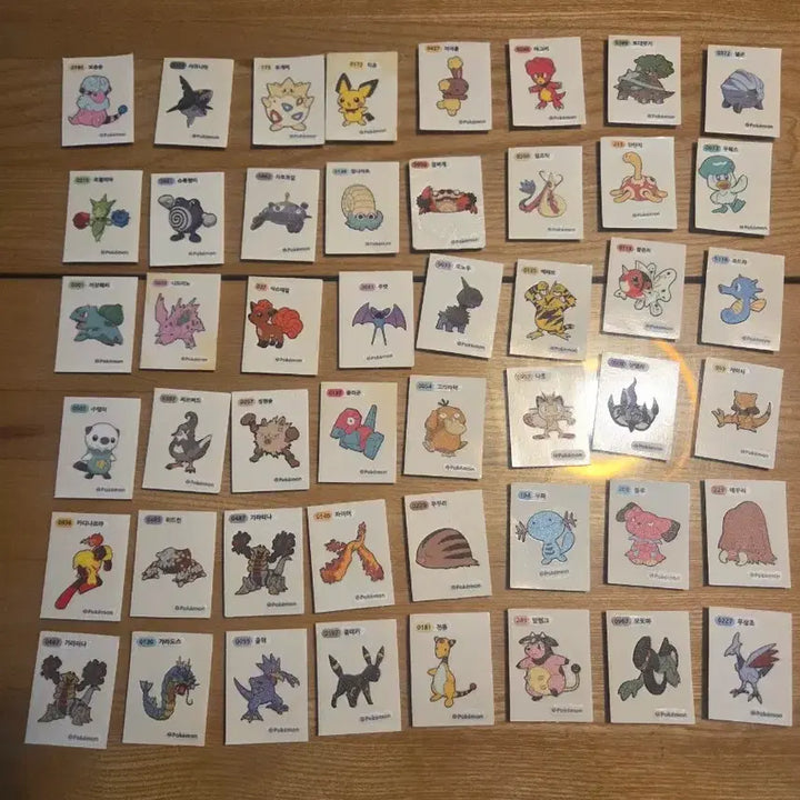 [BUNJANG] Old Season Stickers / 구시즌 띠부실 팝니다