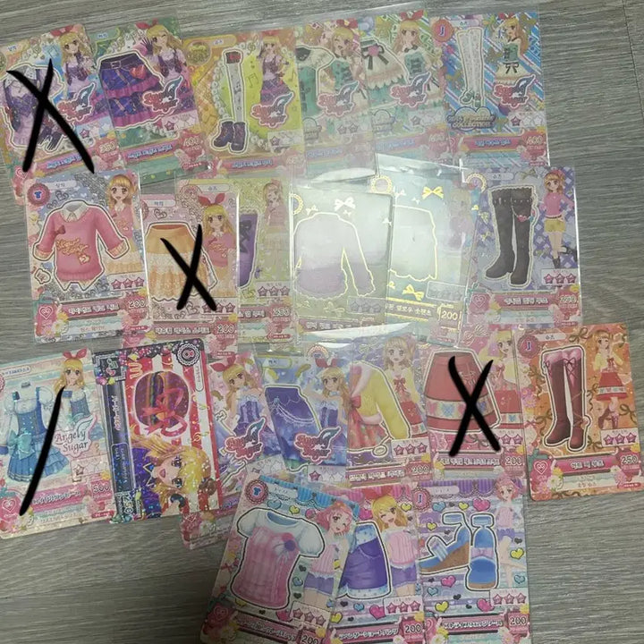 [BUNJANG] Aikatsu! Ichigo &amp; Ringo Card Set / 아이카츠 아이엠스타 라임 이치고 카드 판매합니다