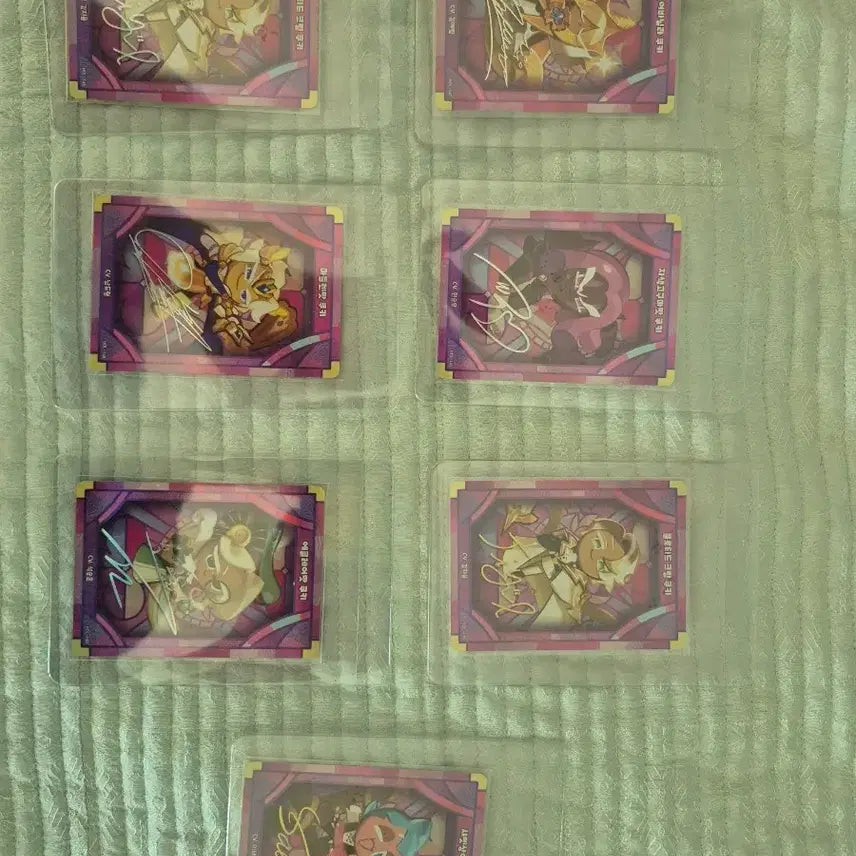 [BUNJANG] Cookie Run Kingdom Photocard 7 Types Set / 쿠키런 킹덤 포토카드 7종 세트