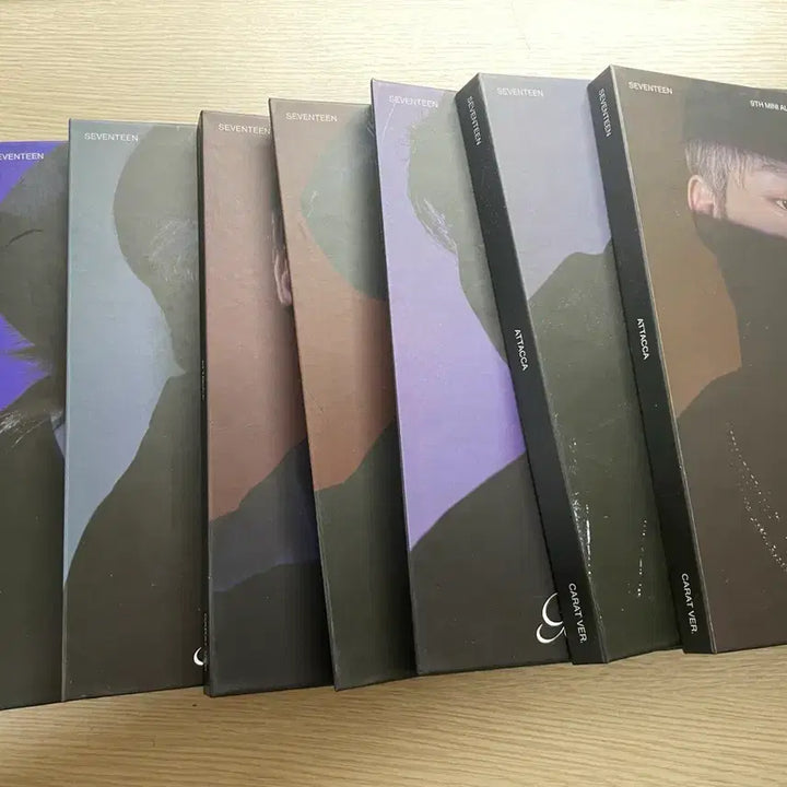 [BUNJANG] SEVENTEEN Attacca Photocard Binder Bundle Set / 세븐틴 포카 바인더 판매합니다