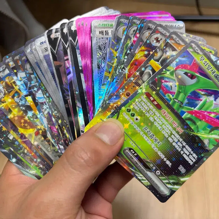 [BUNJANG] Pokemon Cards - Approx. 60 Cards incl. EX, V, ACE / 포켓몬 카드 EX,V,ACE 카드 포함 대략 60장