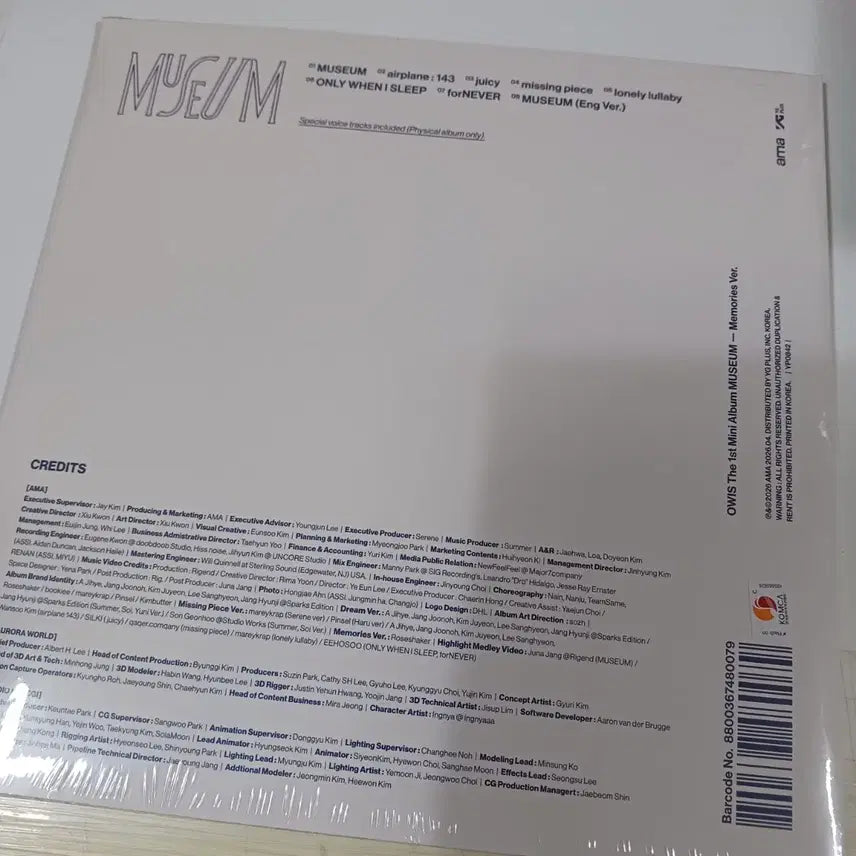 [BUNJANG] OWIS Mini 1st Album LP / OWIS 오위스 미니 1집 (LP)