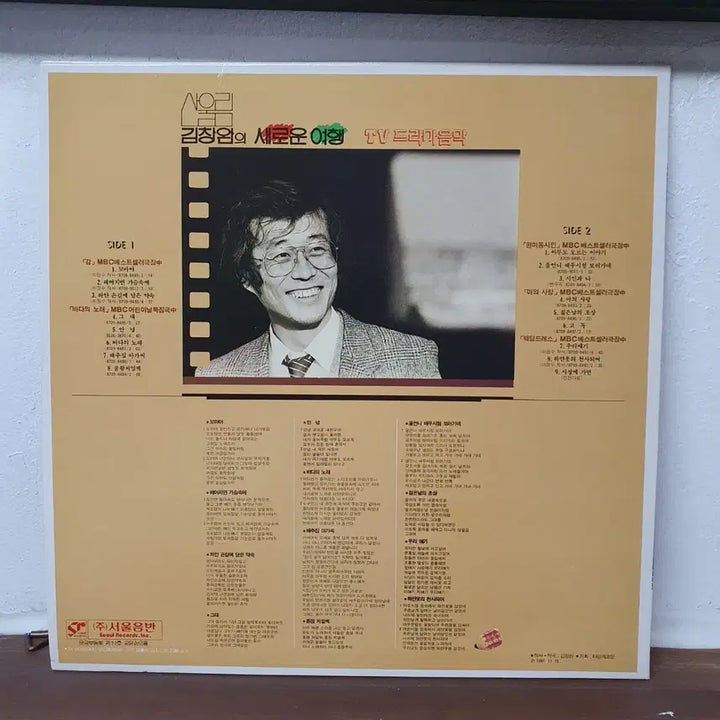 [BUNJANG] Kim Chang Wan Sanullim 1987 TV Drama Music LP &