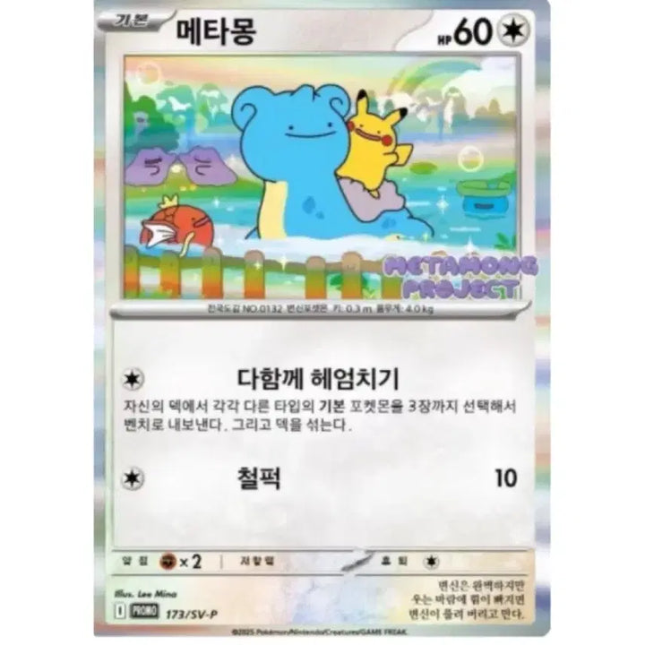 [BUNJANG] Jamsil Ditto PSA 8 Graded Card / 구매) 잠실 메타몽 psa 8