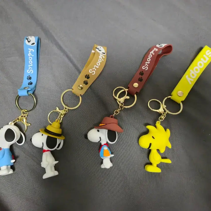 [BUNJANG] Woodstock Peanuts Keychain Toy Figure Snoopy / 우드스탁 피너츠 키링 열쇠고리 장난감 피규어 스누피
